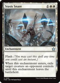 Stasis Snare - Foundations - Magic: The Gathering card