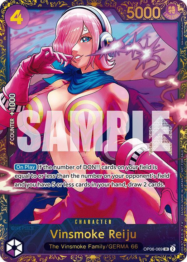 Vinsmoke Reiju (Treasure Cup 2024) - One Piece Promotion Cards