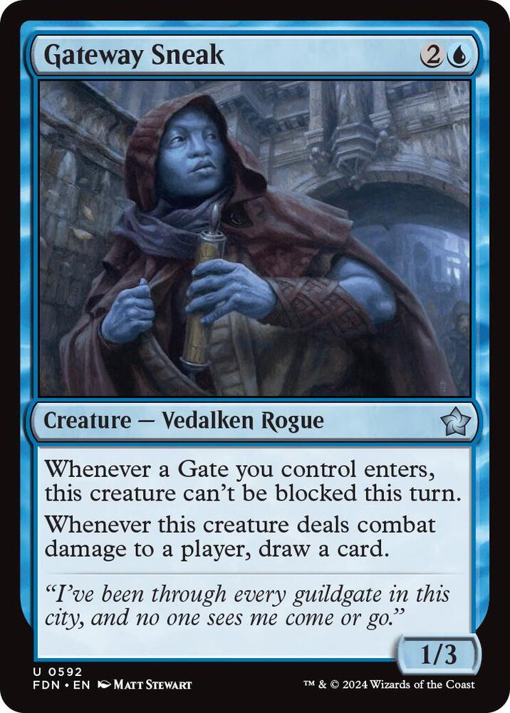 Gateway Sneak 592 card