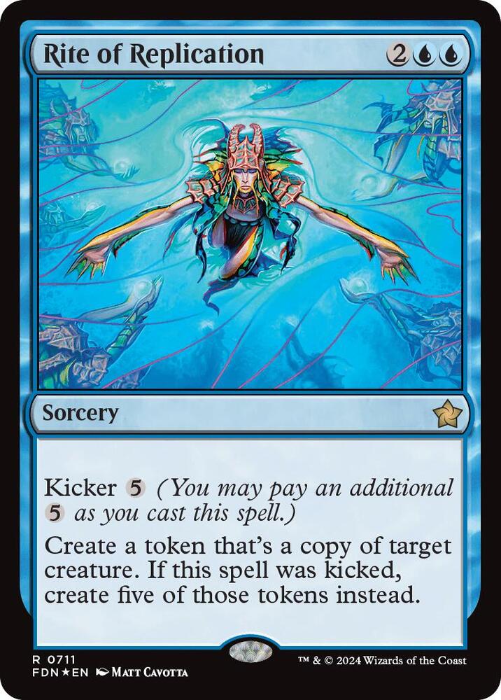 Rite of Replication 711 card