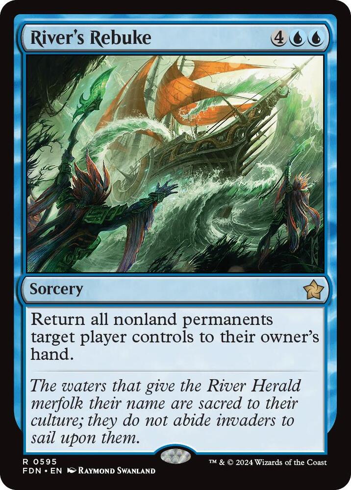 River's Rebuke 595 card