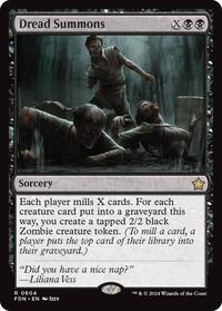 Dread Summons - Foundations - Magic: The Gathering card