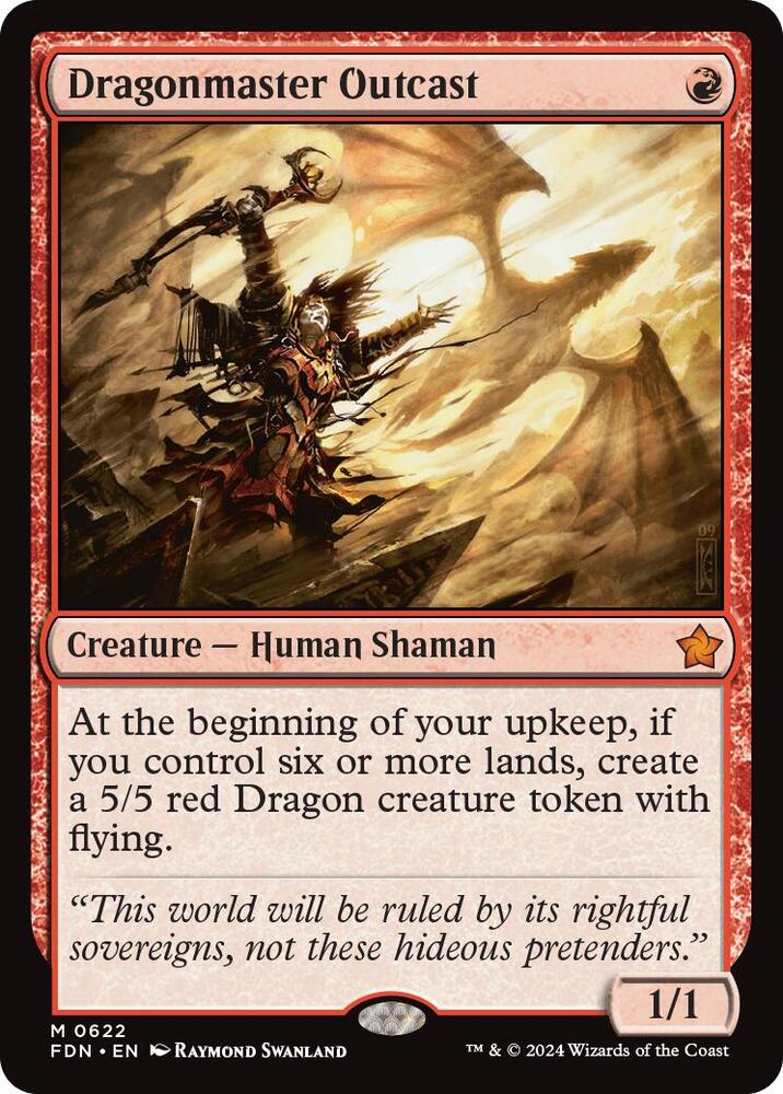 Dragonmaster Outcast 622 card