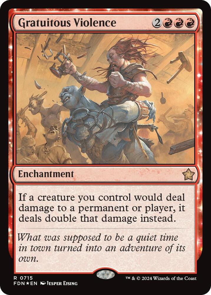 Gratuitous Violence 715 card
