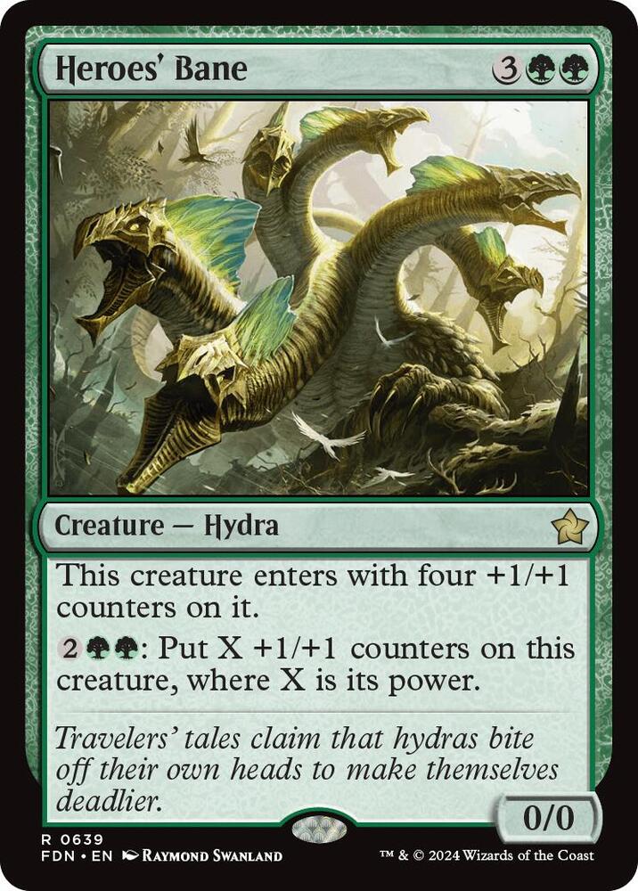 Heroes' Bane 639 card