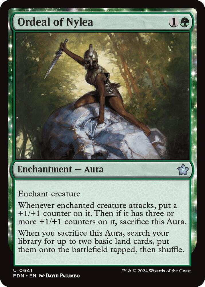 Ordeal of Nylea 641 card