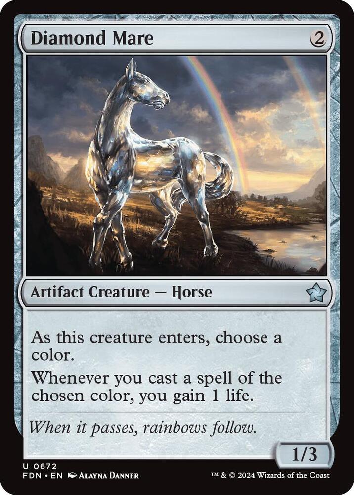 Diamond Mare (0672) 672 card