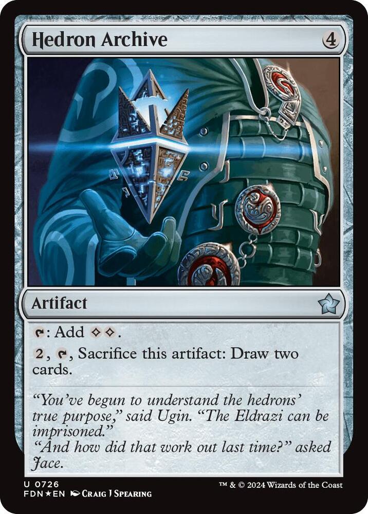 Hedron Archive 726 card