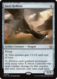 Steel Hellkite - Foundations - Magic: The Gathering card