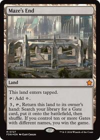 Maze's End - Foundations - Magic: The Gathering card