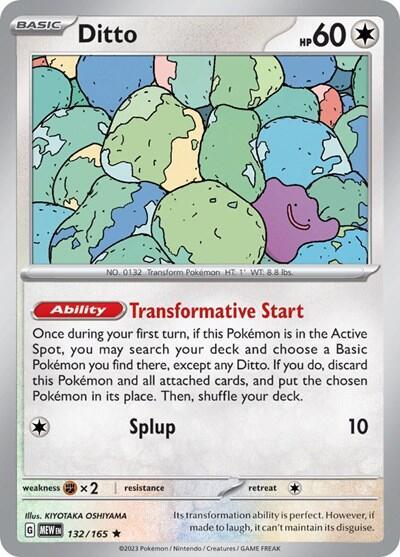 Ditto 132/165 from Deck Exclusives