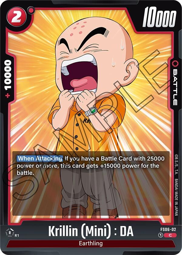 Krillin (Mini) : DA - Starter Deck 6: Son Goku (Mini) - Dragon