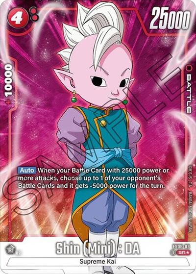 Shin (Mini) : DA (Bonus Pack Alternate Art) Starter Deck 6: Son Goku (Mini) card price