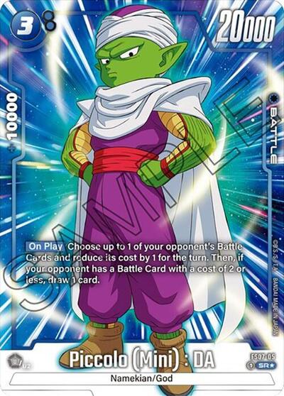 Piccolo (Mini) : DA (Bonus Pack Alternate Art) card