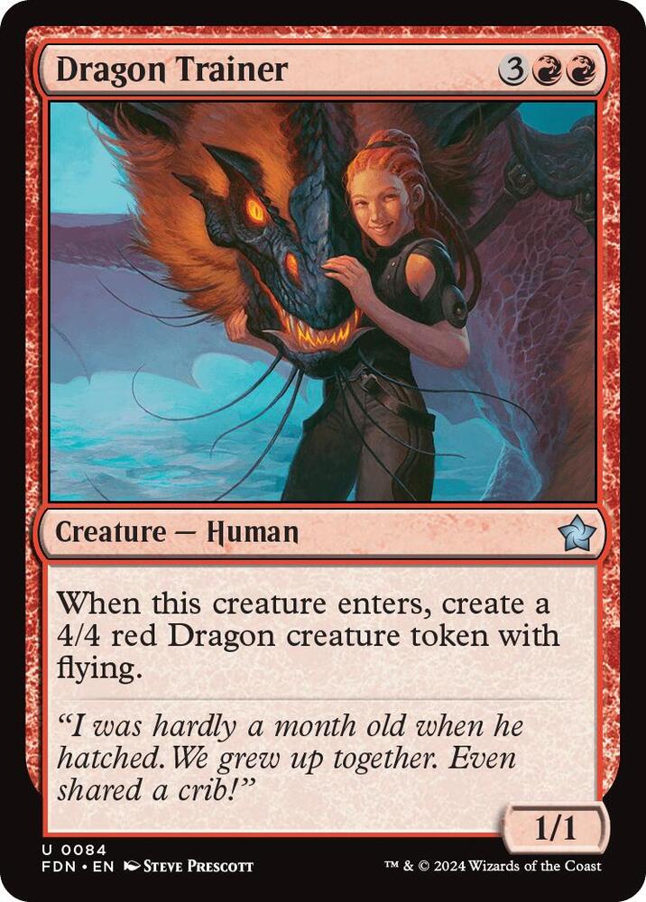 Dragon Trainer 84 card