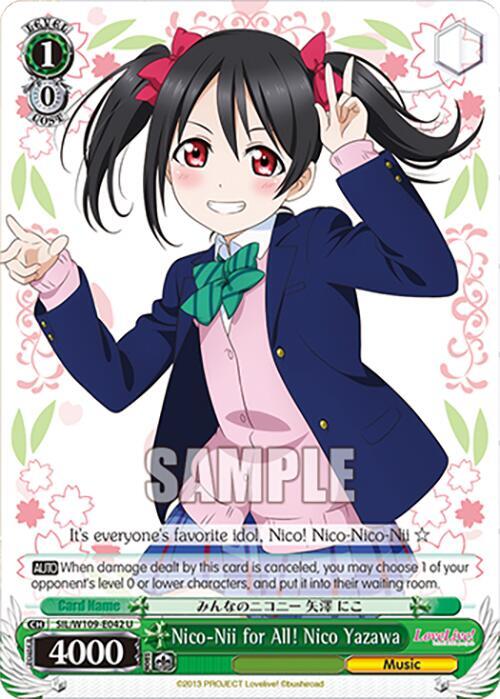 Nico-Nii for All! Nico Yazawa - Love Live! School idol festival 2