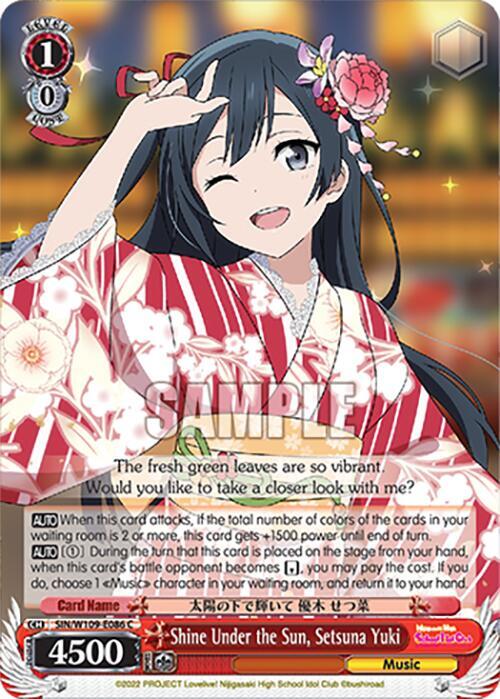 Shine Under the Sun, Setsuna Yuki