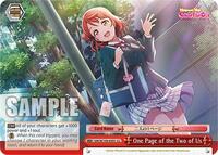 One Page of the Two of Us (SIN/W109-E091 CC) card
