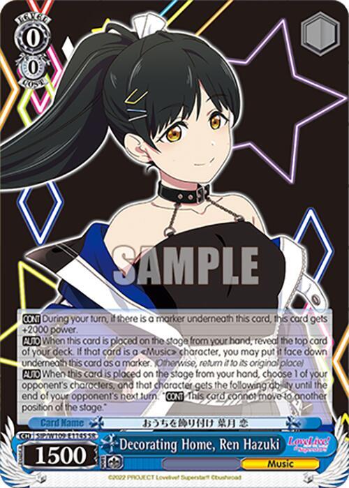 Decorating Home, Ren Hazuki (SR)