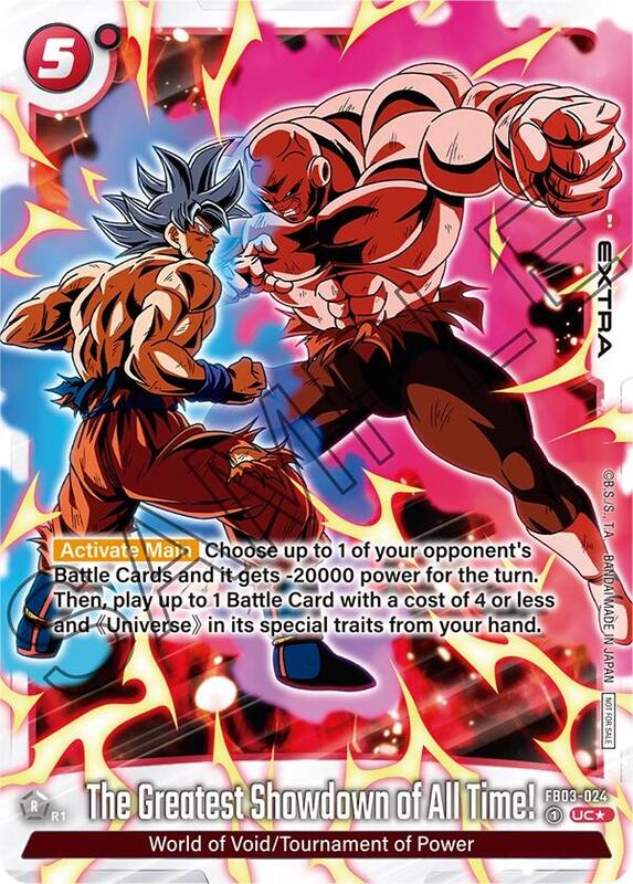 The Greatest Showdown of All Time! (Tournament Pack -Winner- 04 ...