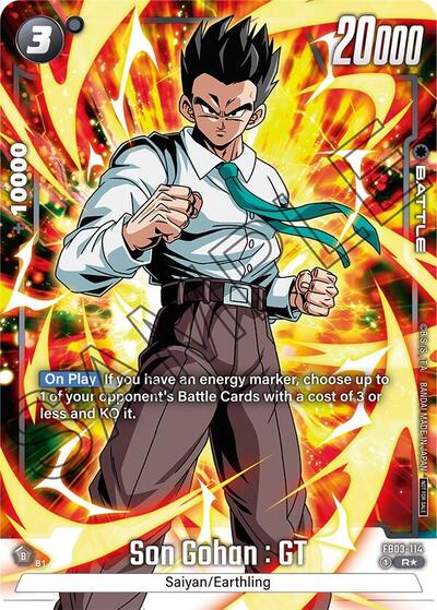 Son Gohan : GT (Tournament Pack -Winner- 04) card
