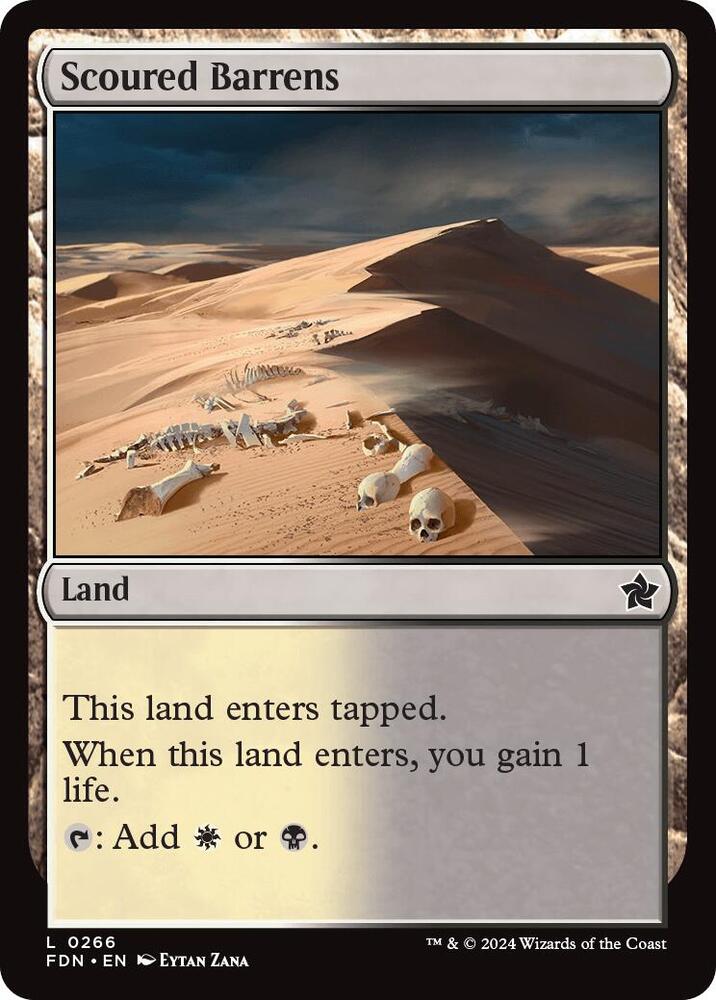 Scoured Barrens 266 card