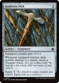 Goldvein Pick - Foundations - Magic: The Gathering card