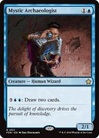 Mystic Archaeologist - Foundations - Magic: The Gathering card