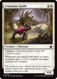 Armasaur Guide - Foundations - Magic: The Gathering card