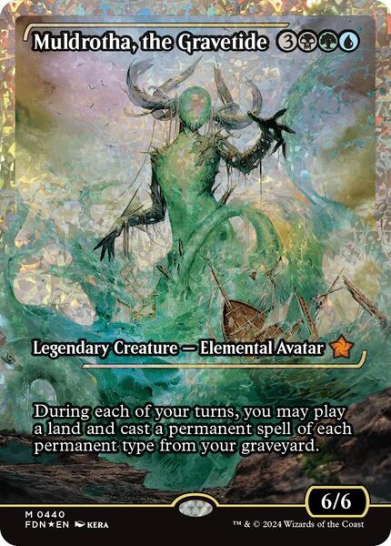 Muldrotha, the Gravetide (Showcase) (Fracture Foil)