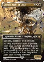 Elenda, Saint of Dusk (Borderless) (Mana Foil) - Foundations