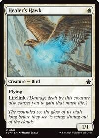 Healer's Hawk - Foundations - Magic: The Gathering card