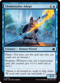 Elementalist Adept - Foundations - Magic: The Gathering card