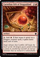 Carnelian Orb of Dragonkind - Foundations - Magic: The Gathering