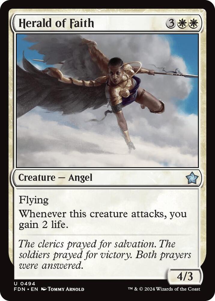 Herald of Faith (0494) 494 card