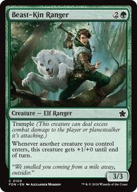 Beast-Kin Ranger - Foundations - Magic: The Gathering card
