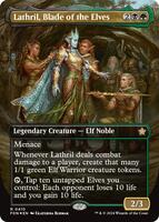 マジック：ザ・ギャザリング Lathril, Blade of the Elves Mana foil NM Lathril, Blade of the Elves (Resale) (Foil Etched) | Promo