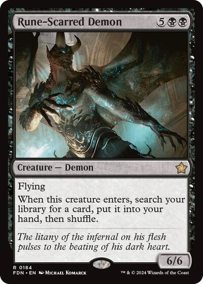Rune Scarred Demon
