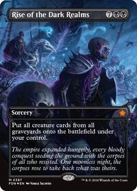 Rise of the Dark Realms (Borderless) (Mana Foil) - Foundations