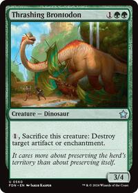 Thrashing Brontodon (Foundations)