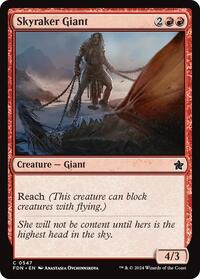 Skyraker Giant - Foundations - Magic: The Gathering card