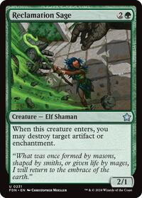 Reclamation Sage - Foundations - Magic: The Gathering card