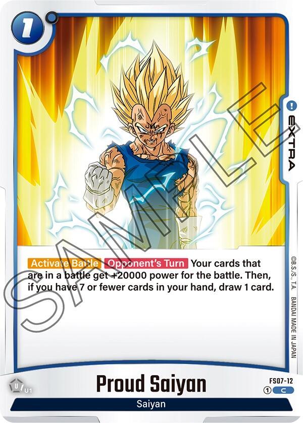 Proud Saiyan - Starter Deck 7: Vegeta (Mini) - Dragon Ball Super