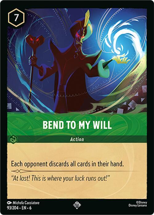 Bend to My Will - Azurite Sea - Disney Lorcana - TCGplayer.com