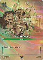 You Came Back (Enchanted) - Azurite Sea - Disney Lorcana