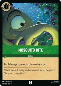 Mosquito Bite - Azurite Sea - Lorcana card