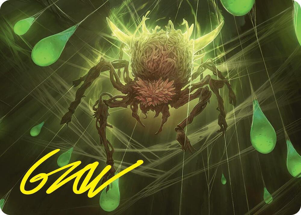 Spinner of Souls Art Card (13/54) (Gold-Stamped Signature) - Art