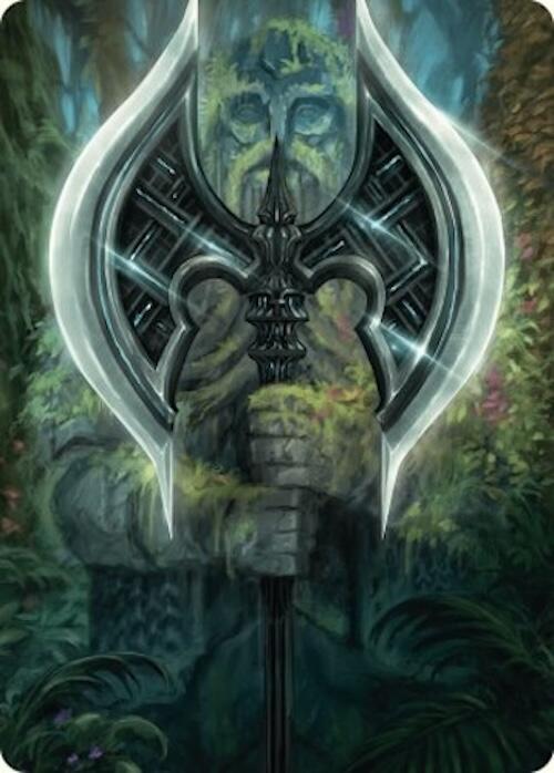 Leyline Axe Art Card (49/54) - Art Series: Foundations - Magic