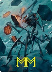 Scrawling Crawler Art Card (50/54) (Gold-Stamped Signature)