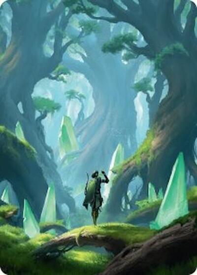 Forest Art Card